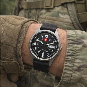 Black and Silver Men's Watch